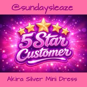 5 Star Customer ⭐️⭐️⭐️⭐️⭐️